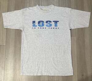 Vintage 90s Prairie Mountain Lost In Lake Tahoe Graphic T-Shirt
